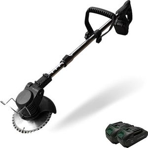 DailySupplies® Zweefmaaier - Bosmaaier Electrisch - Grastrimmer met Accu - Grasmaaier - Handmaaier - Zwart