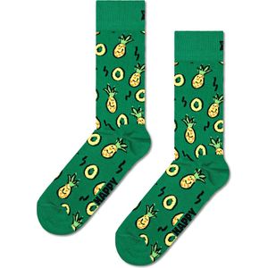 Happy Socks Sokken Ananas Sokken Groen - Maat 36-40