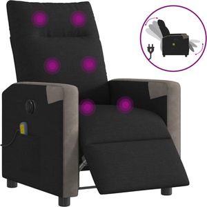 vidaXL Massagestoel - Elektrisch Verstelbaar - Zwart