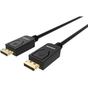 VISION Professional installation-grade DisplayPort cable - LIFETIME WARRANTY - version 1.2 4K - gold connectors - suppor
