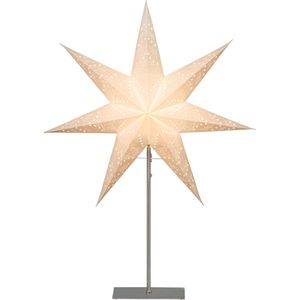Star Trading ster met verlichting | Kerstdecoratievenster verlicht Kerstdecoratie binnen | Papieren ster verlicht | Kerstlamp| Poinsettia verlicht staand | Ster kerst vloerlamp