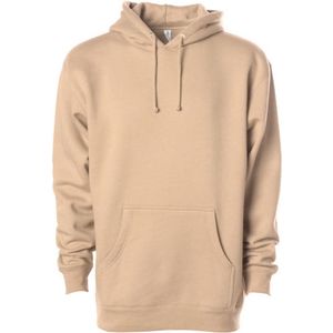 Men´s Heavyweight Hoodie met capuchon Sandstone - S