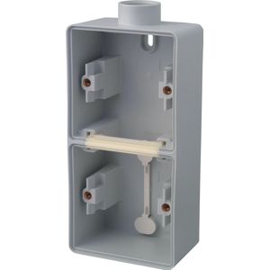 NIKO Hydro opbouw doos - dubbel - een ingang