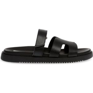 STEVE MADDEN Missile-E Black Leather