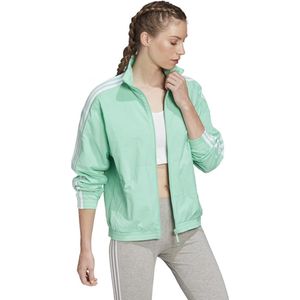 adidas Originals Nylon Track Top Trainingspak jas Vrouwen Groene 42