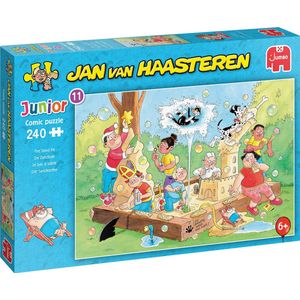 Jan van Haasteren Legpuzzel Junior - The Sand Pit | Geschikt voor kinderen vanaf 6 jaar | 240 stukjes