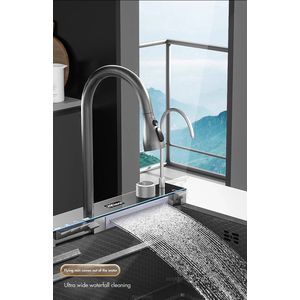 Spoelbak - Gootsteen - Spoelbak Keuken - Met Bekerwasser - RVS - 60x45cm