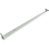 Aigostar - LED TL armatuur - 120cm wit aluminium - voor dubbele LED TL buis