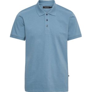 MATINIQUE Mapoleo Melange Polo's & T-shirts Heren - Polo shirt - Blauw - Maat XXL