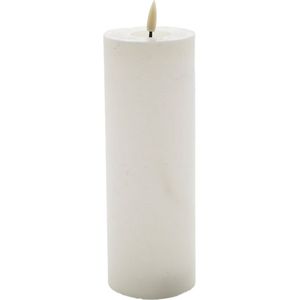 Mansion atmosphere - led kaars ivoor wit 20x7,5cm