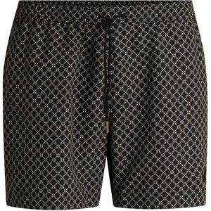 HUGO BOSS Vibe swim shorts - heren zwembroek - zwart dessin