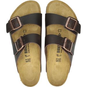 Birkenstock Heren Slippers Arizona Heren - Bruin