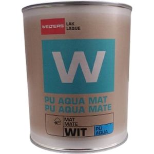 Welters pu Aqua mat 1 liter ral 9010