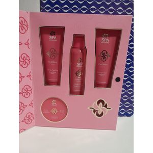Giftset cadeau SPA exclusives Cheery Charm Limited Edition For Her 5-delig.