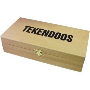 Twisk teken en verfspullen Tekendoos 27x15x8cm