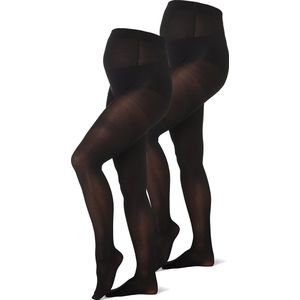 Noppies Panty 2-Pack Maternity tights 40 Den Zwangerschap - Maat L/XL