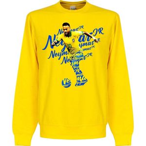 Neymar JR Brazilië Script Sweater - Geel - Kinderen - 128