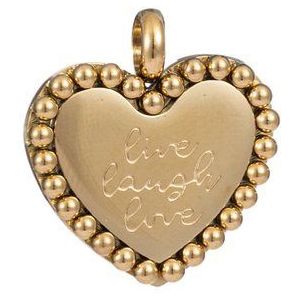 Go Dutch Label Hanger live laugh love Goud