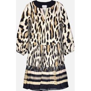 Dress San Rafael Short Leopard Print with Belts