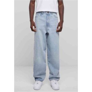 Urban Classics - Heavy Ounce Baggy Fit Jeans Wijde broek - Taille, 38 inch - Blauw