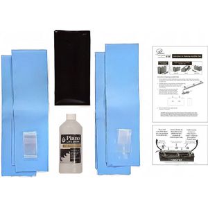 Dampp-Chaser complete onderhoudset: 4 originele pads + 1 fles pad treatment 473 ml + gratis clean sleeves & gratis tankhoes voor Piano Life Saver systeem