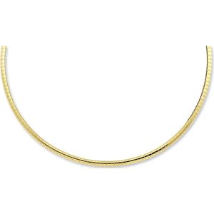 Montebello Ketting Blomme Gold - 316L Staal - Bangle - 4mm - 50cm