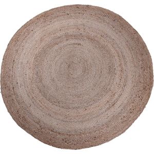Tapijt rond 150 cm gevlochten jute - vloerkleed - vloerkleden -prachtig jute ronde tapijt - bohemien stijl