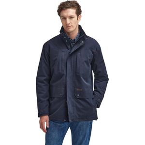 Barbour winterjas donkerblauw