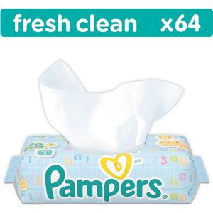 Pampers Complete Clean Billendoekjes – 64 Stuks