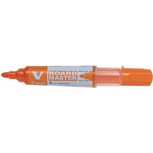 Pilot V-Board Master – Oranje Whiteboard Marker – Medium Bullet Tip