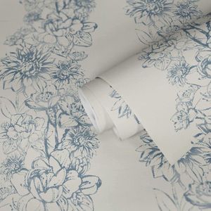 Romantisch bloemen Behang 30706-2