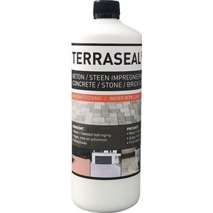 Terraseal Pro 1L - Beton en steen impregneermiddel - Tuintegel impregneer - Betontegels impregneren - Dakpannen impregneren