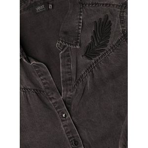 YESTA Hadassa - Denim Washed Black - maat 3(52)