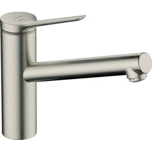 hansgrohe Zesis M33 ééngreeps keukenmengkraan 150 CoolStart, EcoSmart 1jet rvs look