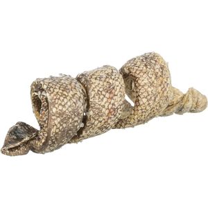 12 cm 25 gr 50 st Trixie denta fun curl wokkel met kabeljauw