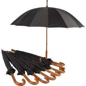 Set Van 9 Polyester Paraplu's | Met 16 Banen En Diameter 102cm | Perfect Voor Kamperen & Outdoor