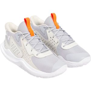 Under Armour - UA JET 23 - Basketbalschoenen - Grijs/Rood - Micro G Middenzool