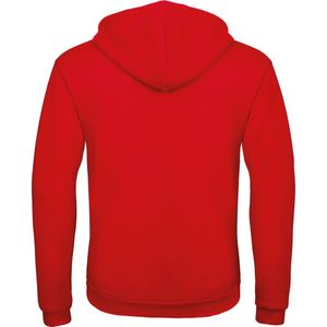 Sweatshirt Unisex M B&C Lange mouw Red 50% Katoen, 50% Polyester