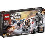 LEGO Star Wars Ski Speeder vs. First Order Walker Microfighters - 75195