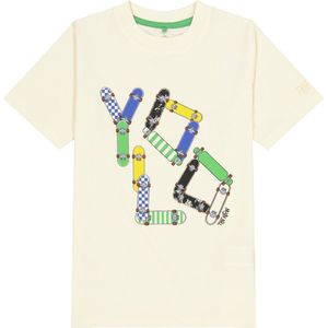 The New t-shirt jongens - ecru - Tnjames TN5300 - maat 158/164
