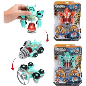 Toi Toys Veranderrobot auto/vliegtuig (1 stuk) assorti