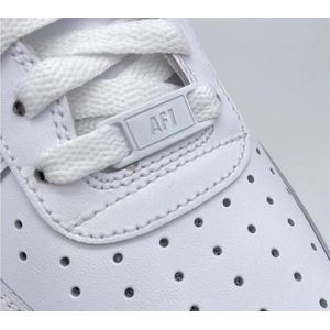 Sneaker Tags Wit Geschikt Voor AF1 | Metaal | Schoenaccessoires - Schoenveters