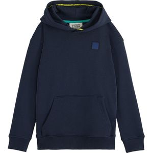 Scotch & Soda Relaxed-Fit Logo Hoodie Jongens Trui - Maat 140