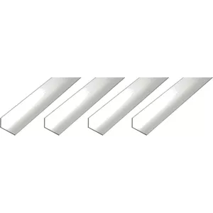 Alberts Hoekprofiel Messing | 1000 X 20 X 15 Mm | 1,5 Mm Dik | Ongelijkbenig | Set Van 2 | Voor Doe-het-zelvers & Interieurbouw