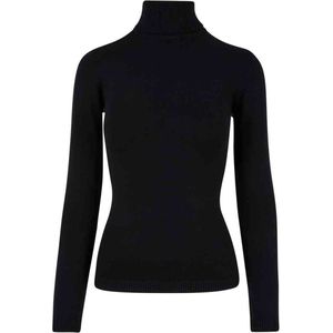 Urban Classics - Knitted Turtleneck Sweater/trui - XS - Zwart