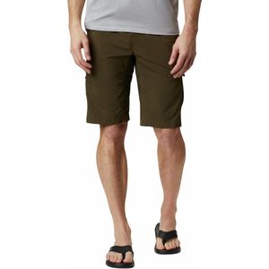 Columbia Outdoorbroek Silver Ridge Ii Cargo Short Heren - Olive Green - Maat 38