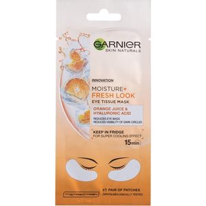 GARNIER - Exciting eye mask with orange juice and (Eye Tissue Mask) 6 g - 6.0g