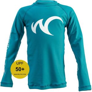 Watrflag Rashguard Malaga Kids Petrol - UV beschermend surf shirt lange mouw XL