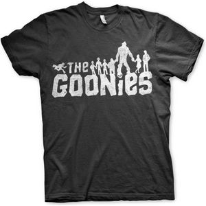 The Goonies Heren Tshirt -L- Logo Zwart