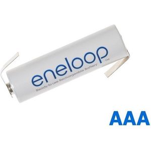 Eneloop Batterij AAA R3 met soldeerlipjes - Z-Soldeerlippen - 1 stuk